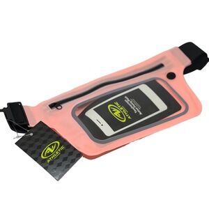 Athletic Works Pink Tech Pouch Fanny Pack Touchscreen Running Workout NWT Sporty